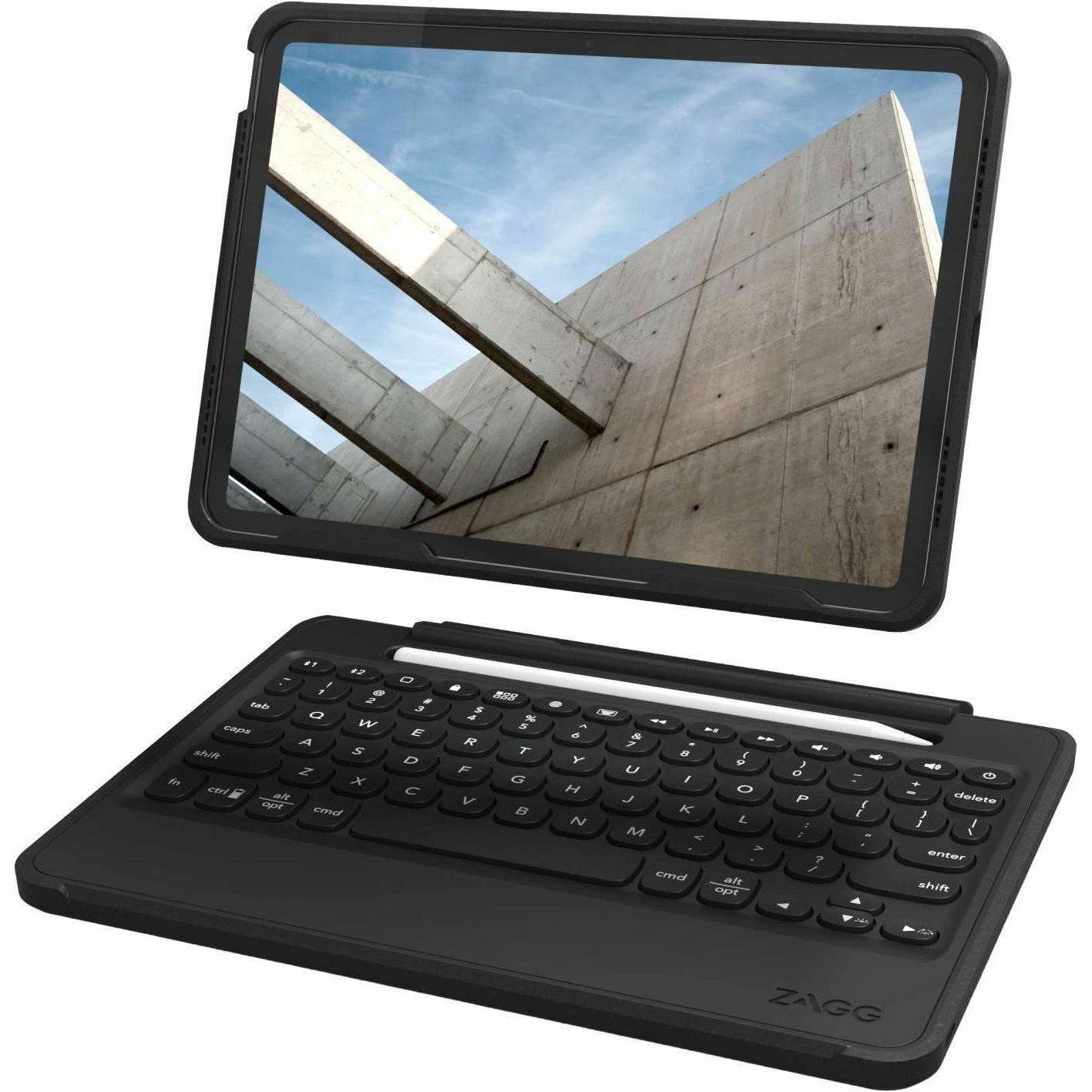 ZAGG Rugged Book Rugged Keyboard/Cover Case for 10.9" Apple iPad (10th Generation) Tablet