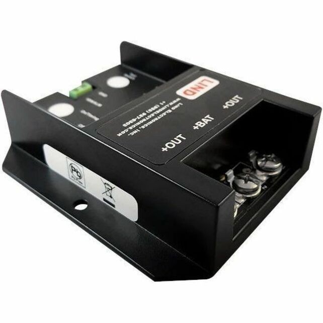 Lind Electronics Low Profile Shutdown Timer, 4HR Adjustable Time, Screw Terms, 12 Volts, 30 Amps