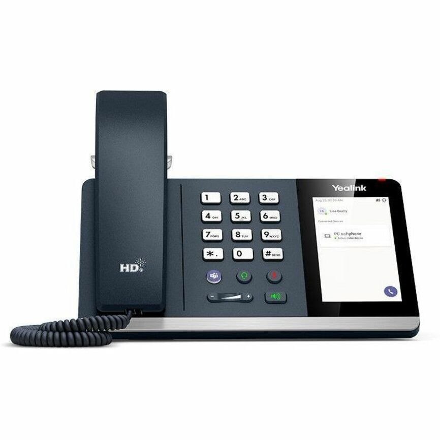 Yealink MP45 IP Phone - Corded - Corded - Wall Mountable, Desktop