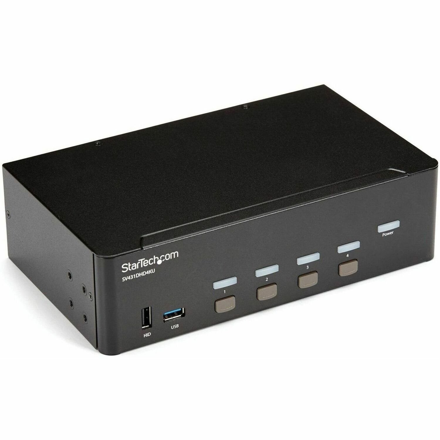 4 poorts HDMI KVM switch - 4K 30Hz - dual display