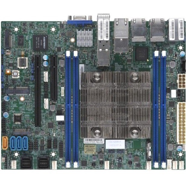 Supermicro X11SDV-4C-TP8F Server Motherboard - Intel Chipset - Socket BGA-2518 - Flex ATX