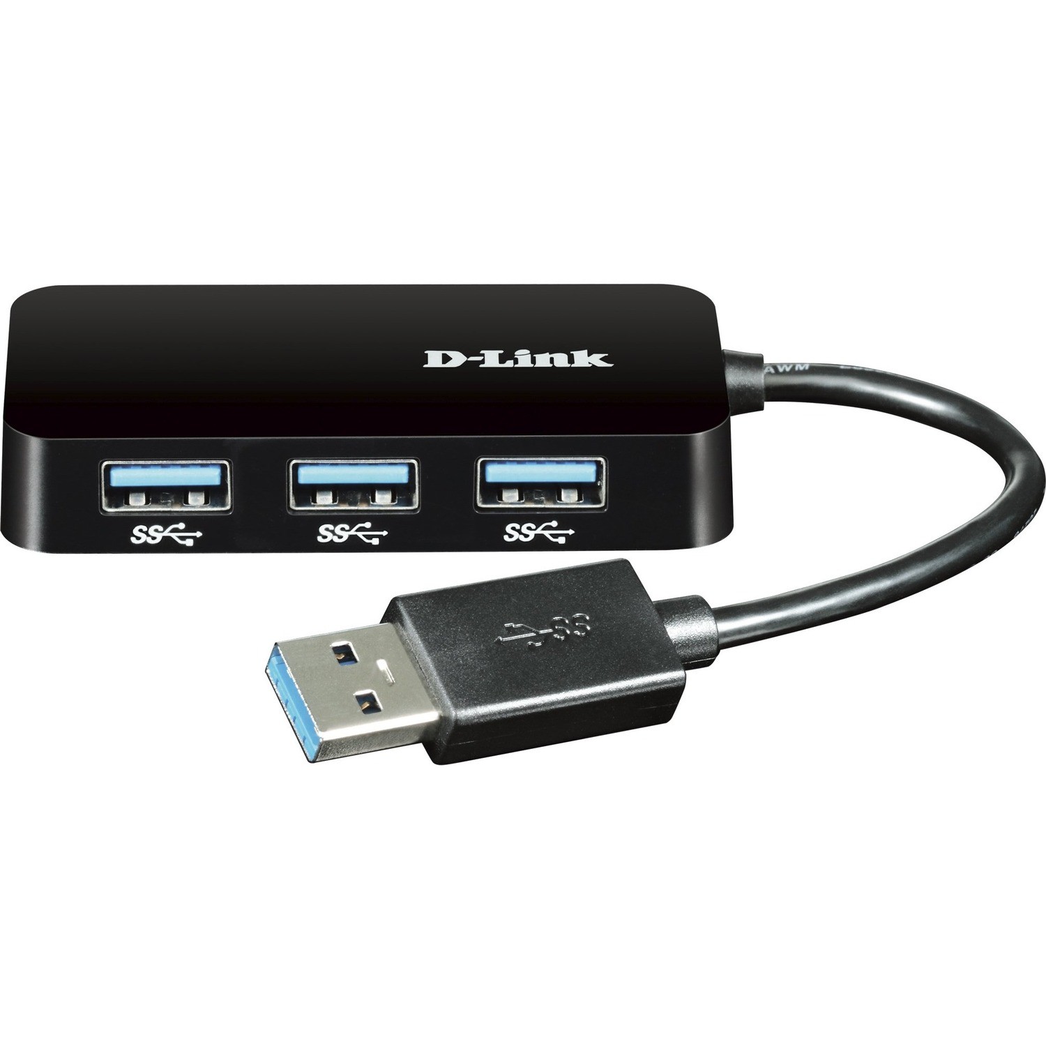 D-LINK 4-PORT SUPERSPEED USB 3.0 PORTABLE HUB