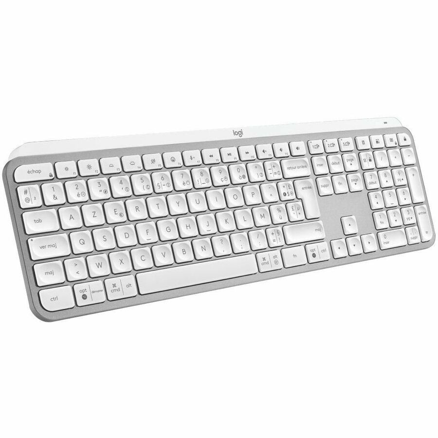 Logitech MX Keys S Toetsenbord - Full-size - Draadloos Verbinding - USB Interface - Frans - AZERTY indeling - Grafiet