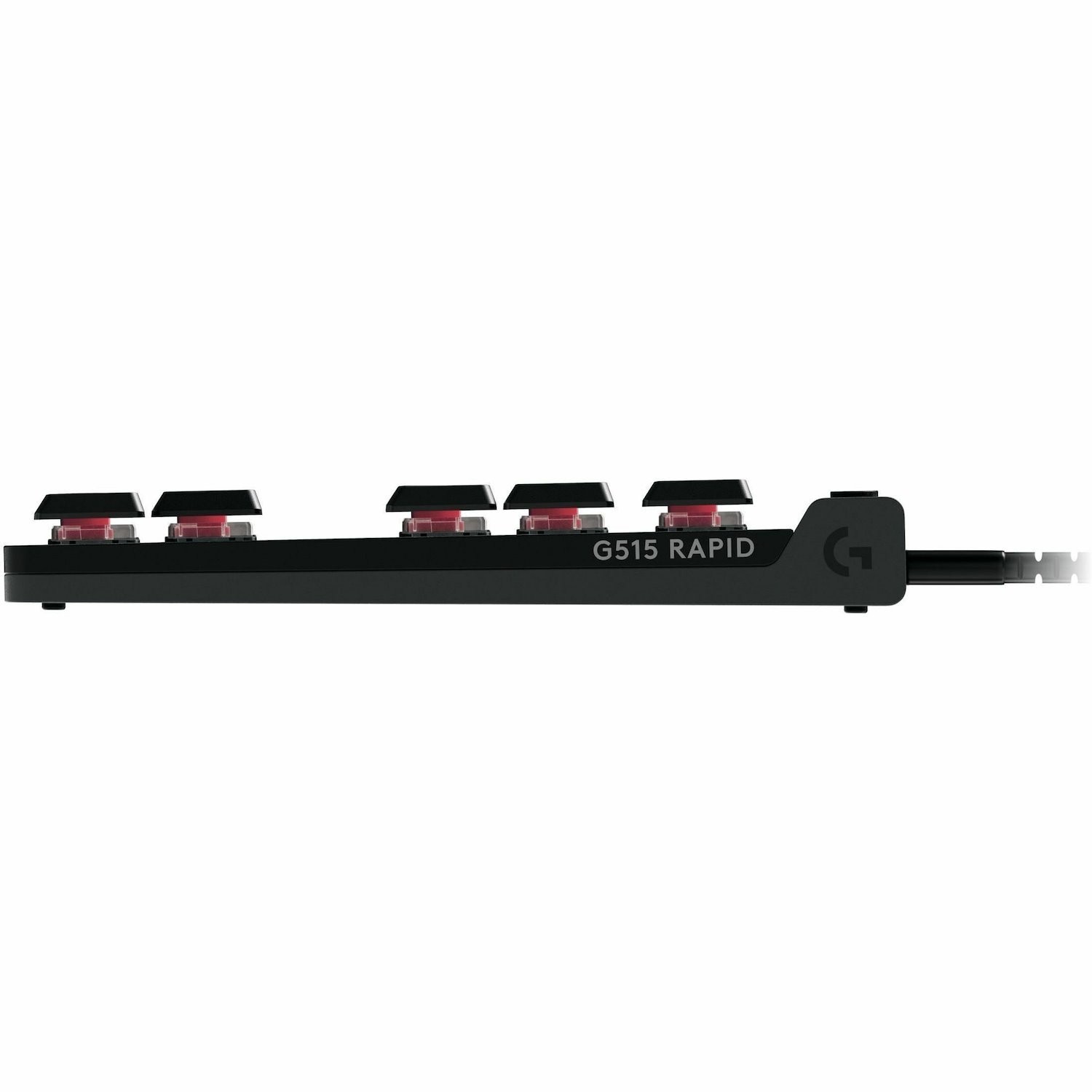 Logitech G G515 RAPID TKL Gaming-toetsenbord - Tenkeyless - Kabel Verbinding - USB type A Interface - RGB LED - Duits - QWERTZ indeling - Zwart