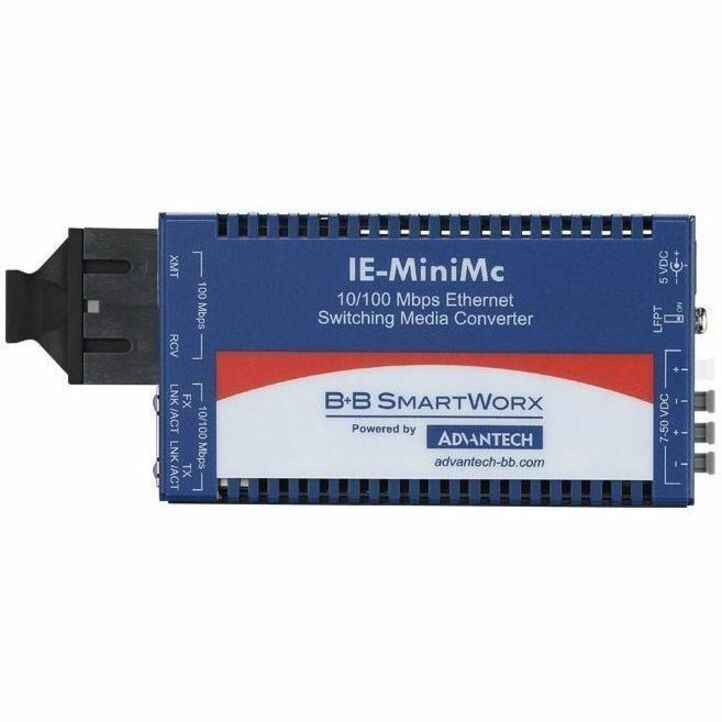 B+B SmartWorx IMC-350I 10/100Mbps Miniature Media Converter