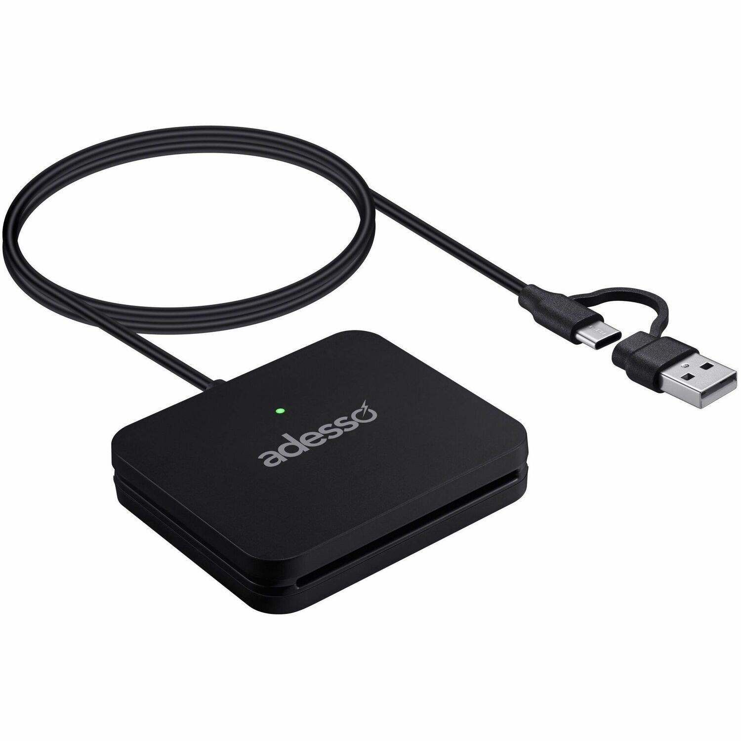 Adesso SCR-400 Is A Usb-C Desktop Smart Card Reader Designed For Secure Access,