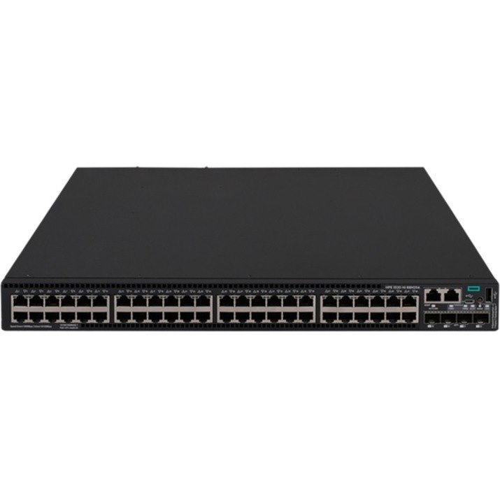 HPE FlexNetwork 5520 HI 5520 48G PoE+ 4SFP+ HI 48 Ports Manageable Ethernet Switch - Gigabit Ethernet, 10 Gigabit Ethernet - 10/100/1000Base-T, 10GBase-X