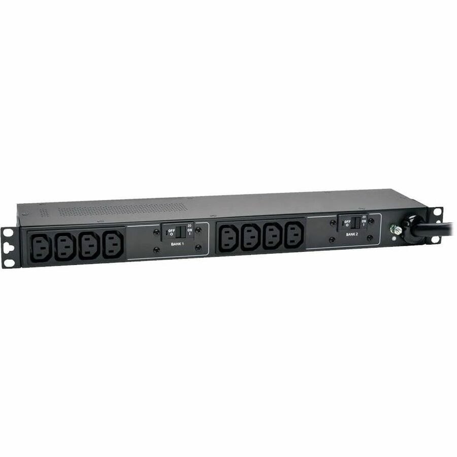 Eaton Tripp Lite Series 7.7kW Single-Phase 200-240V Basic PDU, 10 C13 Outlets, IEC 309 32A Blue Input, 3.6 m Cord, 1U Rack-Mount