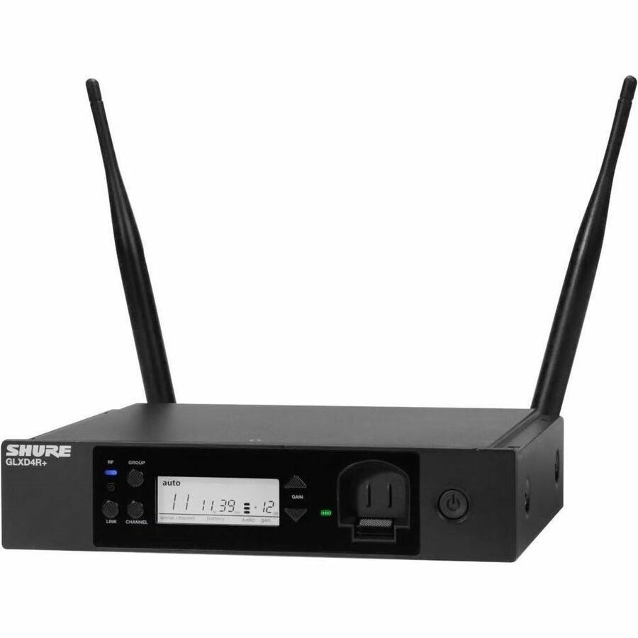 Shure GLXD4R+ Digital Wireless Dual Band Half-Rack Receiver