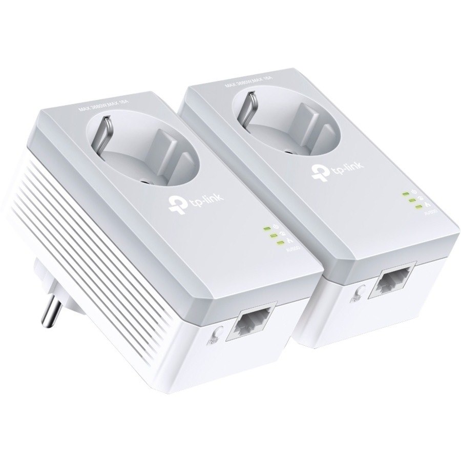 TP-Link AV500 Powerline Adapter with AC Pass Through Starter Kit