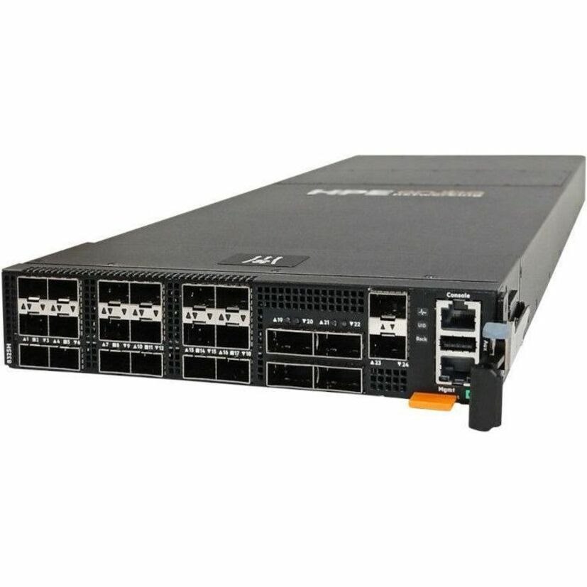 Aruba Networking CX 8325H 18p SFP28 25G 4p QSFP28 100G Front-to-Back 4 Fans 2 PSU TAA Switch