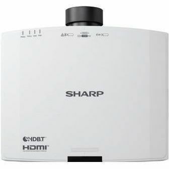 Sharp Professional V731U 3D Standard Throw 3LCD Projector - 16:10 - Ceiling Mountable - White