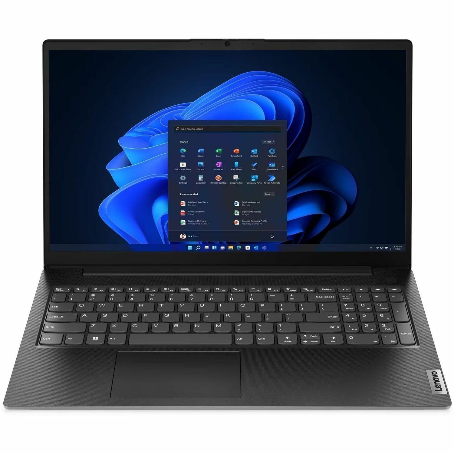 Lenovo V15 G4 AMN 82YU019HUK 39.6 cm (15.6") Notebook - Full HD - AMD Ryzen 5 7520U - 8 GB - 512 GB SSD - English (UK) Keyboard - Business Black