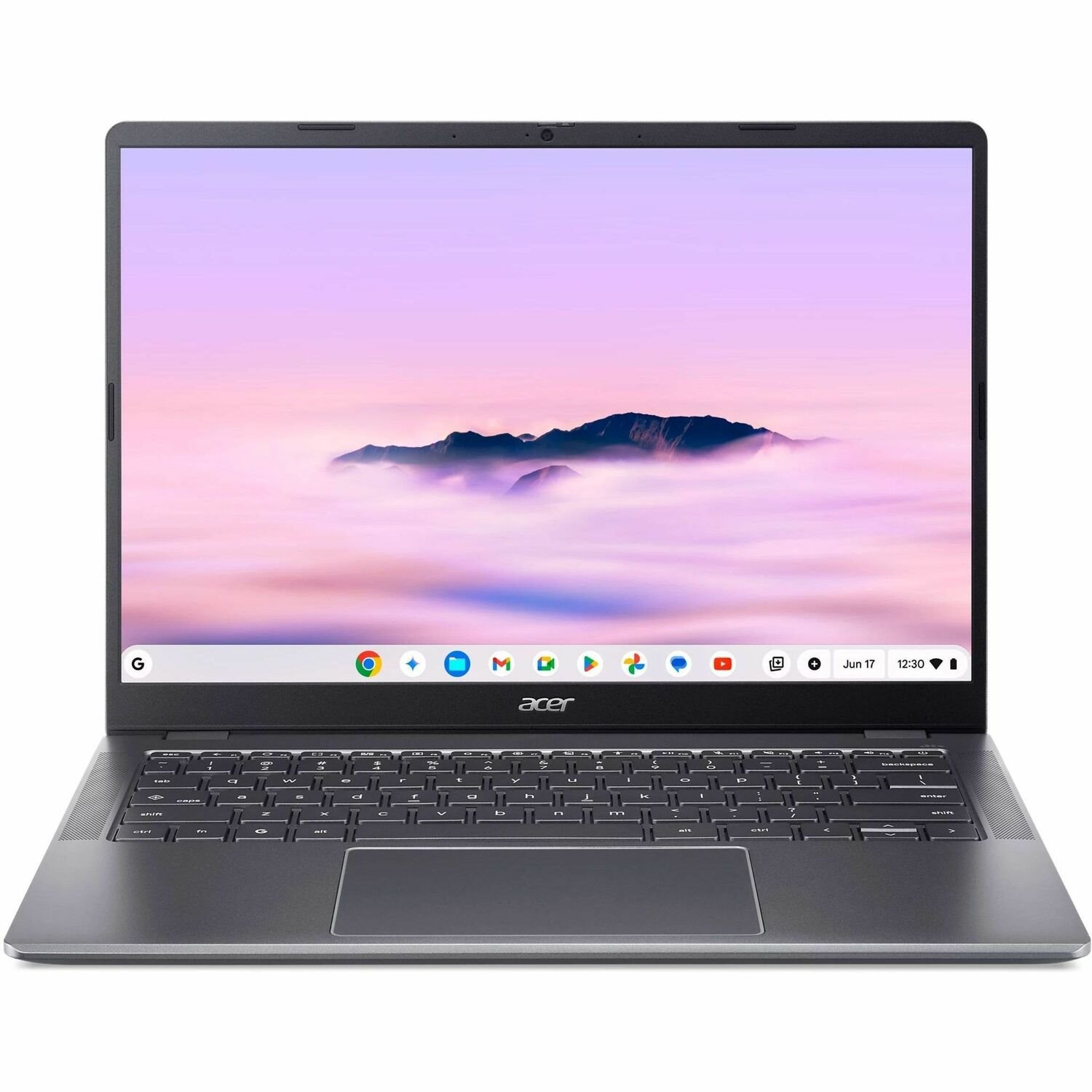 Acer Chromebook Plus 514 CBE594-3T CBE594-3T-36N8 14" Touchscreen Chromebook - WUXGA - Intel Core 3 N355 - 8 GB - 256 GB SSD - English (US) Keyboard - Iron