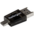 StarTech.com Micro SD to Micro USB / USB OTG Adapter Card Reader For Android Devices