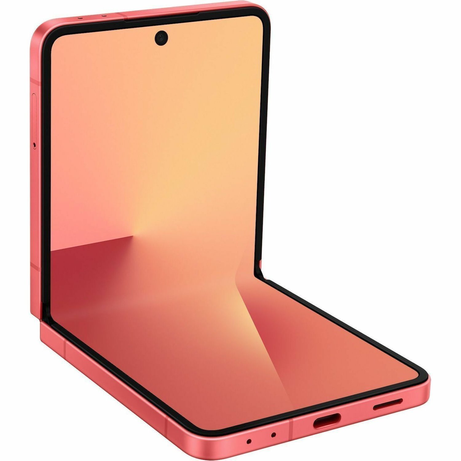 Samsung Galaxy Z Flip7 SM-F766W 512 GB Smartphone - 6.9" Flexible Folding Screen Dynamic AMOLED 2X Full HD Plus 2520 x 1080 - Deca-core (Cortex X5Single-core (1 Core) 3.30 GHz + Cortex A725 Dual-core (2 Core) 2.74 GHz + Cortex A725 Penta-core (5 Core) 2.36 GHz + Cortex A520 Dual-core (2 Core) 1.80 GHz) - 12 GB RAM - Android 16 - 5G - Coral Red