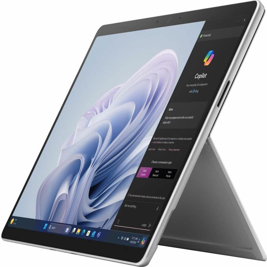 Microsoft Surface Pro 10 Tablet - 13" - vPro Technology - 16 GB - 512 GB SSD - Windows 11 Pro - Platinum - TAA Compliant