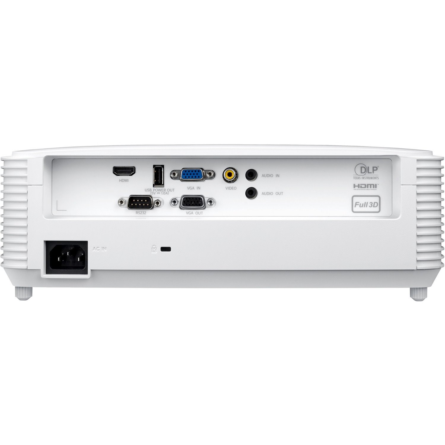 Optoma W309ST 3D Short Throw DLP Projector - 16:10 - Ceiling Mountable, Wall Mountable - White