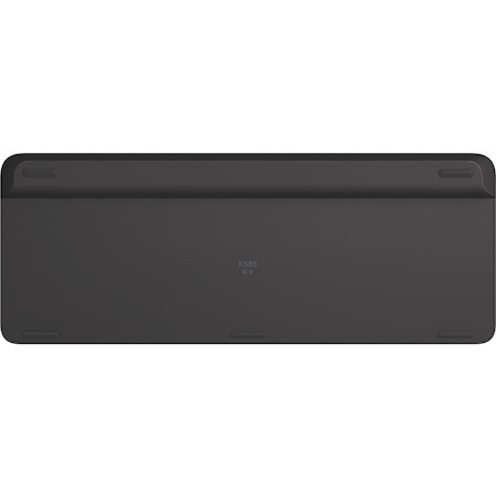 Logitech K580 Keyboard - Wireless Connectivity - USB Interface - Graphite