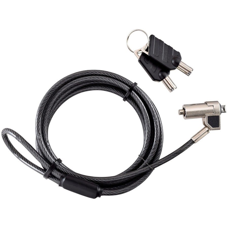 V7 Slim Portable Security Cable with Key Lock