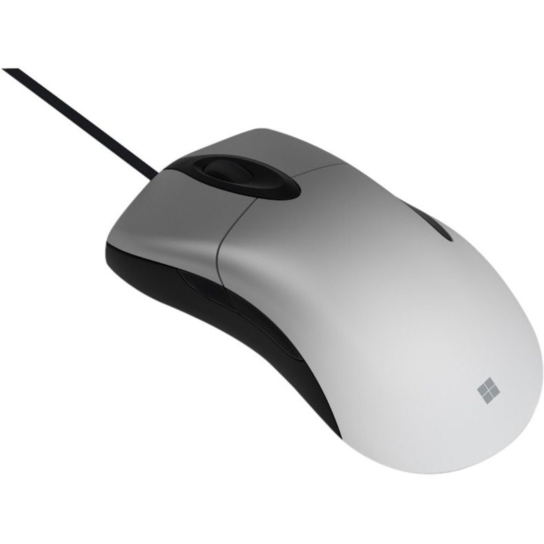 Microsoft Pro IntelliMouse Gaming Mouse - USB 2.0 - Optical - 5 Button(s) - White