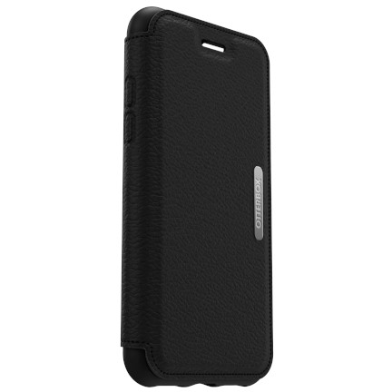 OtterBox Strada Carrying Case (Folio) Apple iPhone 7, iPhone 8 Smartphone - Shadow Black