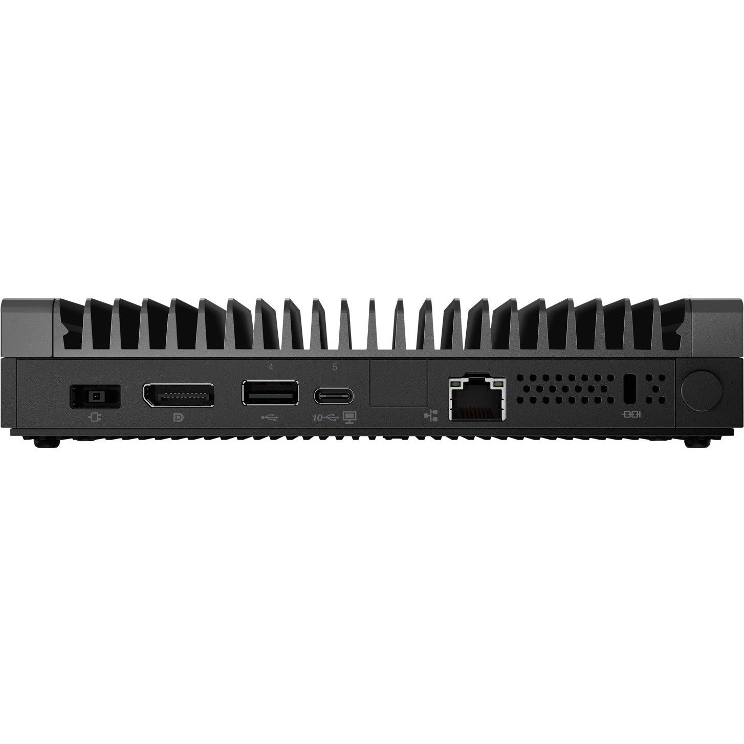 Lenovo ThinkCentre M75n 11BW0002US Desktop Computer - AMD 3050e - 4 GB - 128 GB SSD - Nano - Black