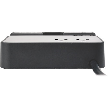 Tripp Lite by Eaton Personal Desktop Charging Station with 2-Outlet Surge Protector, 6 ft. (1.83 m) Cord, 1080 Joules, 4 x USB (4.8A total)