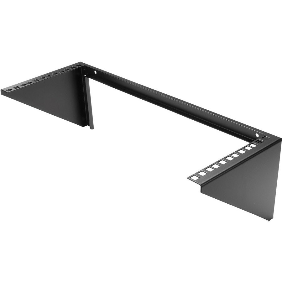 StarTech.com 4U Wall Mount Patch Panel Bracket - 19 inch Steel Vertical Mounting Bracket for Network and Data Equipment (RK419WALLV)