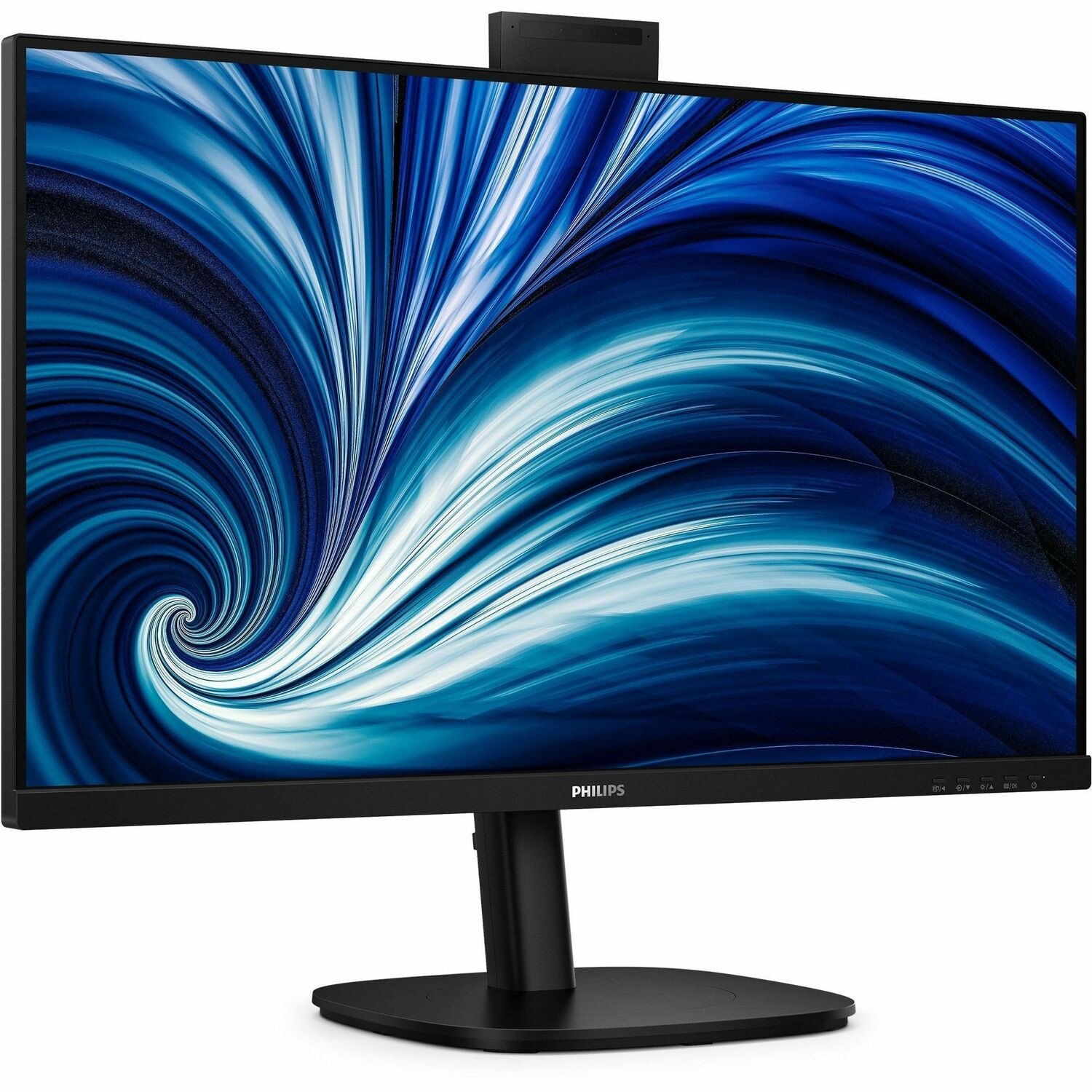 Philips 32B2U3601H 32" Class Webcam WQHD LED Monitor - 16:9 - Textured Black