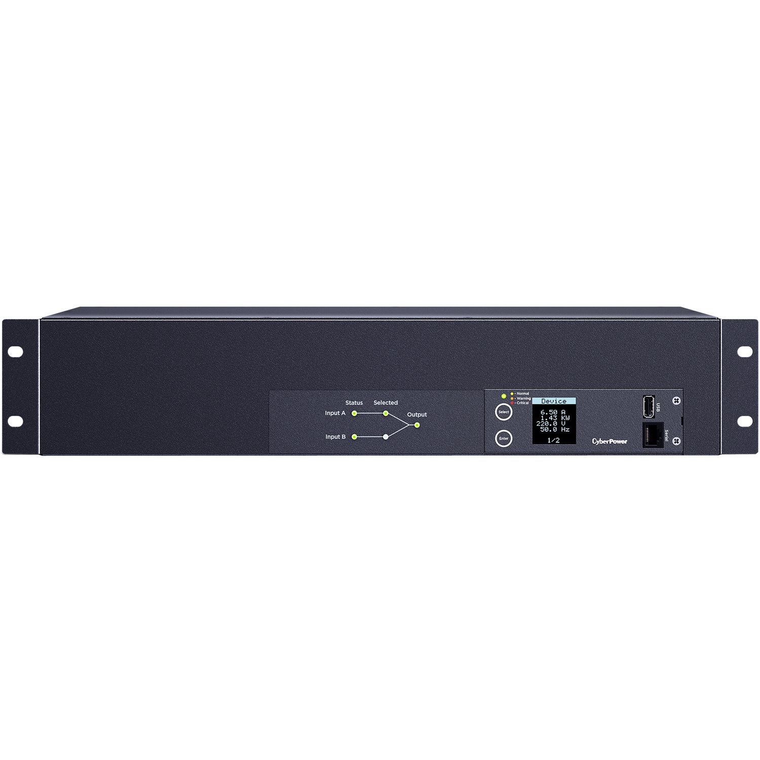 CyberPower Metered ATS PDU PDU24007 19-Outlets PDU