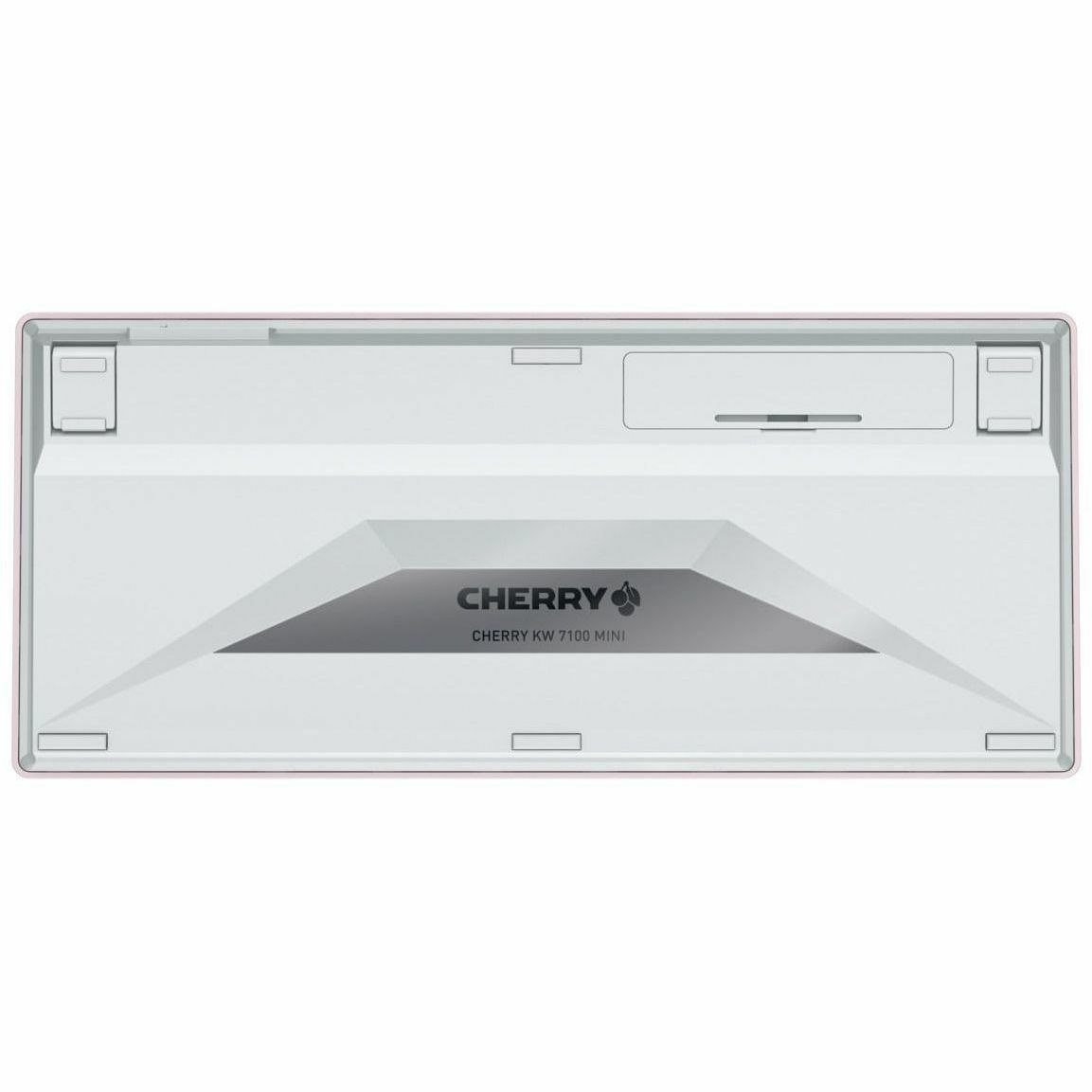 CHERRY KW 7100 Keyboard - Wireless Connectivity - English (UK) - Cherry Blossom