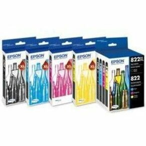 Epson T822 Original High Yield Inkjet Ink Cartridge - Yellow Pack