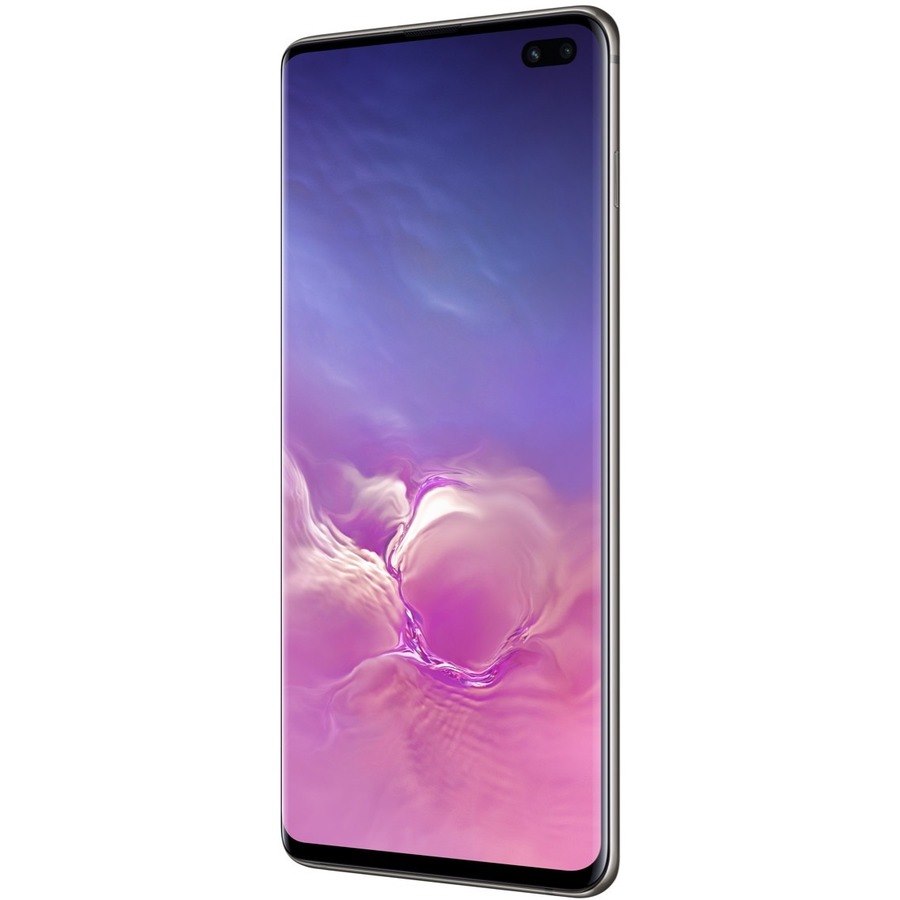 Samsung Galaxy S10+ 128 GB Smartphone - 6.4" AMOLED QHD+ 3040 x 1440 - Octa-core (Kryo 485Single-core (1 Core) 2.84 GHz + Kryo 485 Triple-core (3 Core) 2.42 GHz + Kryo 485 Quad-core (4 Core) 1.78 GHz - 8 GB RAM - Android 9.0 Pie - 4G - Prism Black - Renewed