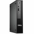 Dell Pro Micro QCM1250 Desktop Computer - Intel Core Ultra 5 235T - 16 GB - 512 GB SSD - Micro PC - Black