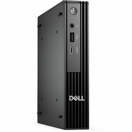 Dell Pro Micro QCM1250 Desktop Computer - Intel Core Ultra 5 235T - 16 GB - 512 GB SSD - Micro PC - Black