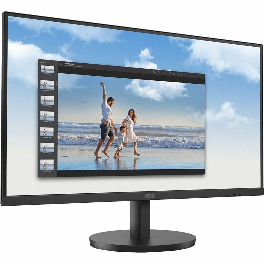 AOC 22B3HM 22" Class Full HD LED Monitor - 16:9 - Black