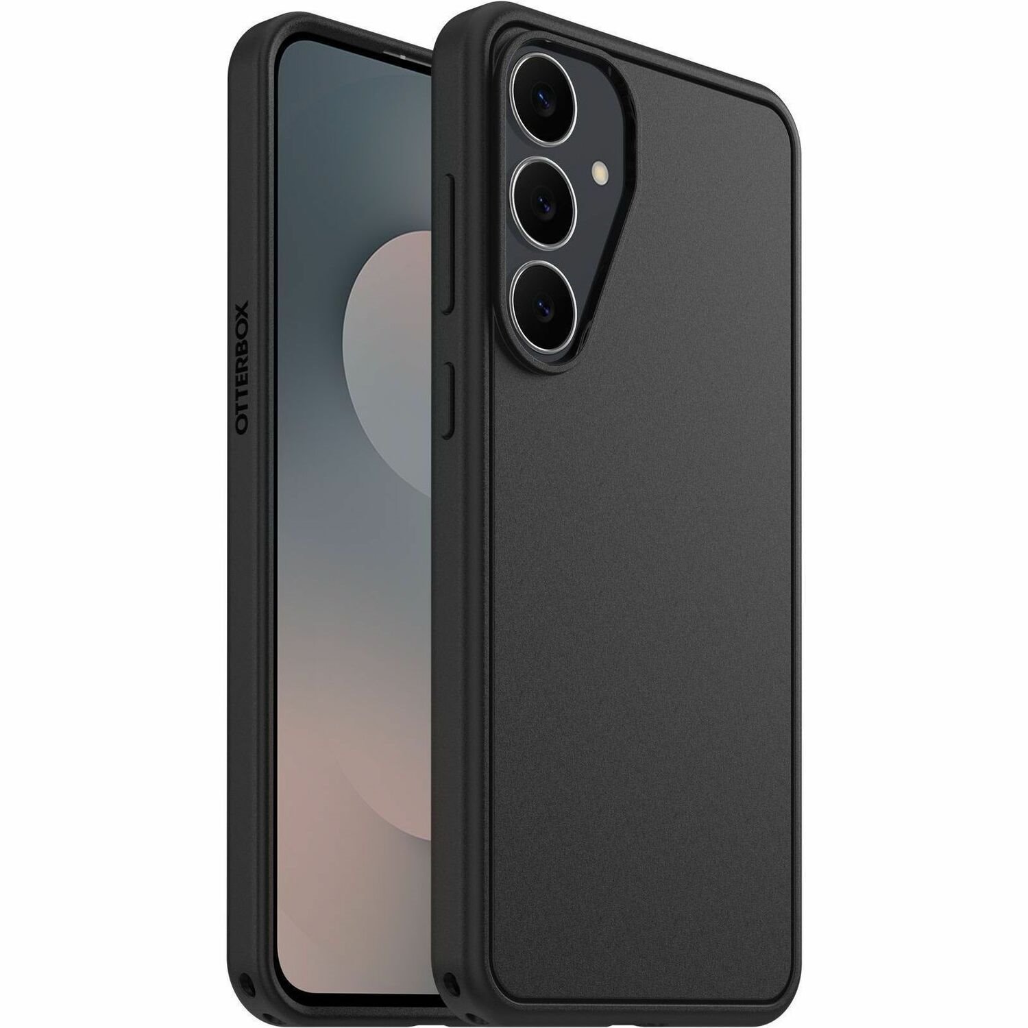 OtterBox Symmetry Case for Samsung Galaxy S25 FE Smartphone - Black - Retail - 1