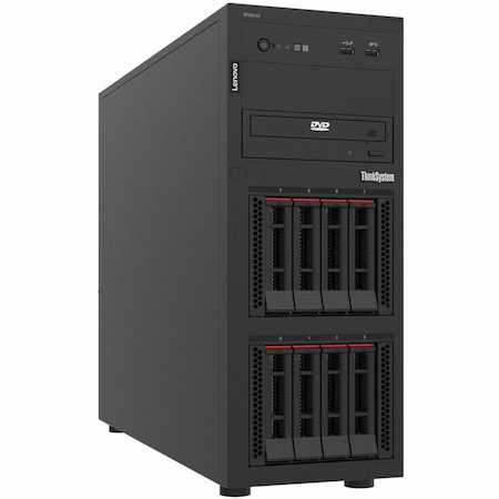 Lenovo ThinkSystem ST250 V3 7DCEA01AAU Tower Server - 1 Xeon E-2456 3.30 GHz - 16 GB RAM - Serial ATA/600 Controller