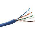 Weltron CAT5e UTP 350 MHz Solid PVC CMR Cable - 1000 Feet