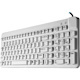 Man & Machine Low Profile Premium Waterproof Disinfectable Keyboard