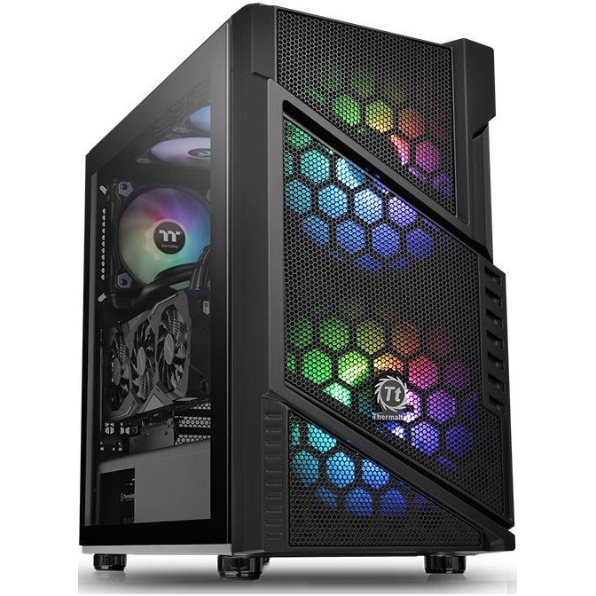 Thermaltake Commander C31 TG ARGB Computer Case with Windowed Side Panel