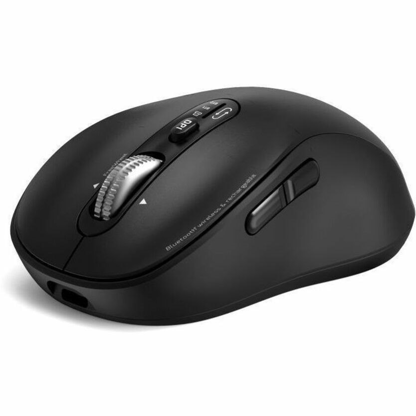 Port Connect EXPERT Mouse - Bluetooth/Radio Frequency - USB Type A, USB Type C - Optical - 6 Button(s)