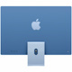 Apple iMac MWV13X/A All-in-One Computer - Apple M4 - 16 GB - 256 GB SSD - 24" 4.5K - Desktop - Blue