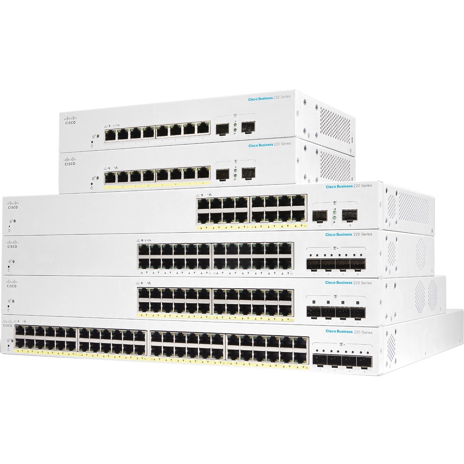 Cisco Business 220 CBS220-16T-2G 16 Anschl&uuml;sse Verwaltbar Ethernet-Switch