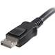 StarTech.com 50cm (1.6ft) DisplayPort 1.2 Cable, 4K x 2K UHD VESA Certified DisplayPort Cable, DP Cable/Cord for Monitor, w/ Latches