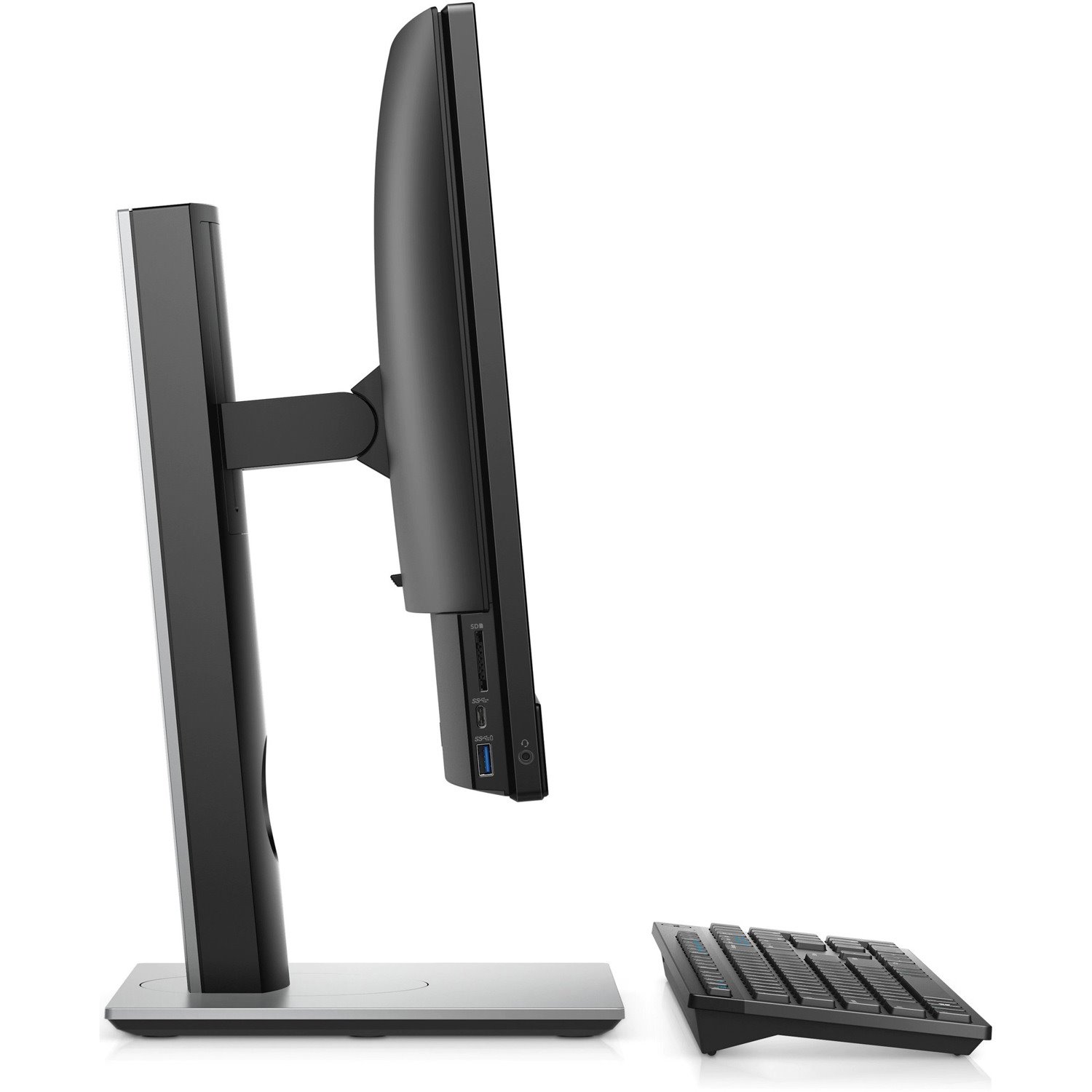 Dell OptiPlex 3000 3280 All-in-One Computer - Intel Core i5 10th Gen i5-10500T - 8 GB - 500 GB HDD - 21.5" Full HD - Desktop - Black
