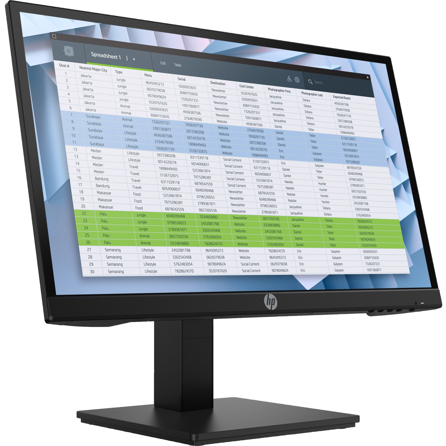 HP P22H G4 22" Class Full HD LCD Monitor - 16:9