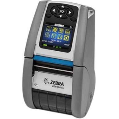 Zebra ZQ610 Plus-HC Desktop, Industrial, Mobile Direct Thermal Printer - Monochrome - Label/Receipt Print - Bluetooth - Wireless LAN - Near Field Communication (NFC)