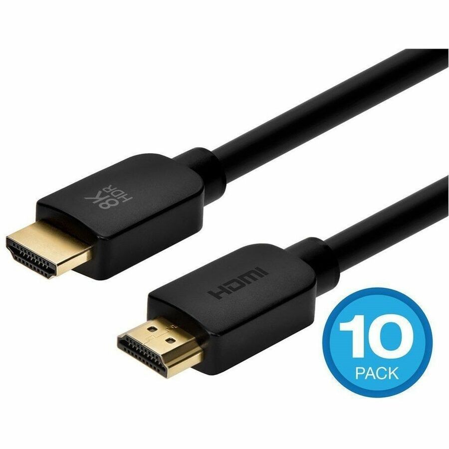 Monoprice Hdmi 2.1; 8K@60HZ And 4K@120HZ; Dynamic HDR; Emi; VRR; QMD; QFT; Earc